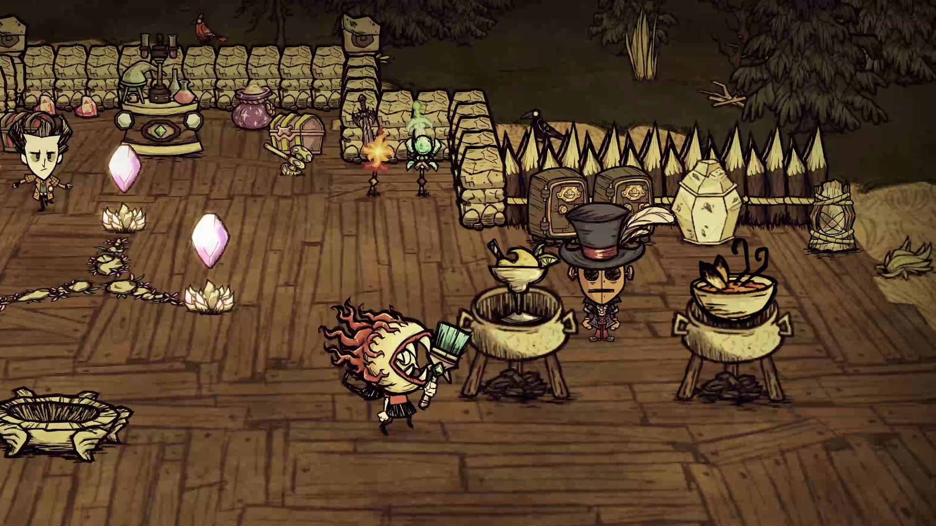 Don't Starve Together: Terraria Bosses will spawn wherever you are