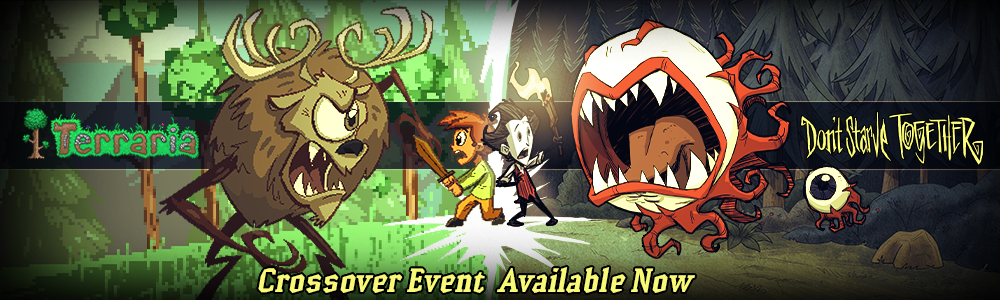 Terraria X Don't Starve Together Crossover Update is now available